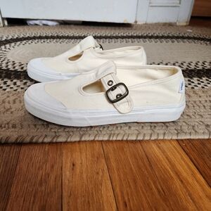 Vans Cream Mary Jane Creepers